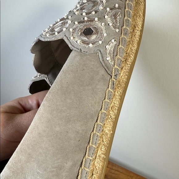 Tory Burch Yasmin Flat Embellished Espadrilles, Women’s 9 - Picture 5 of 10